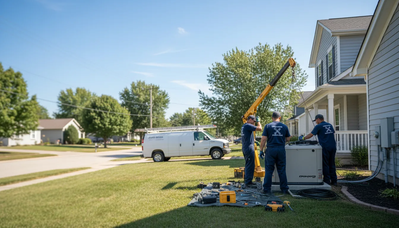 Generator Installation in Nursery, TX near me